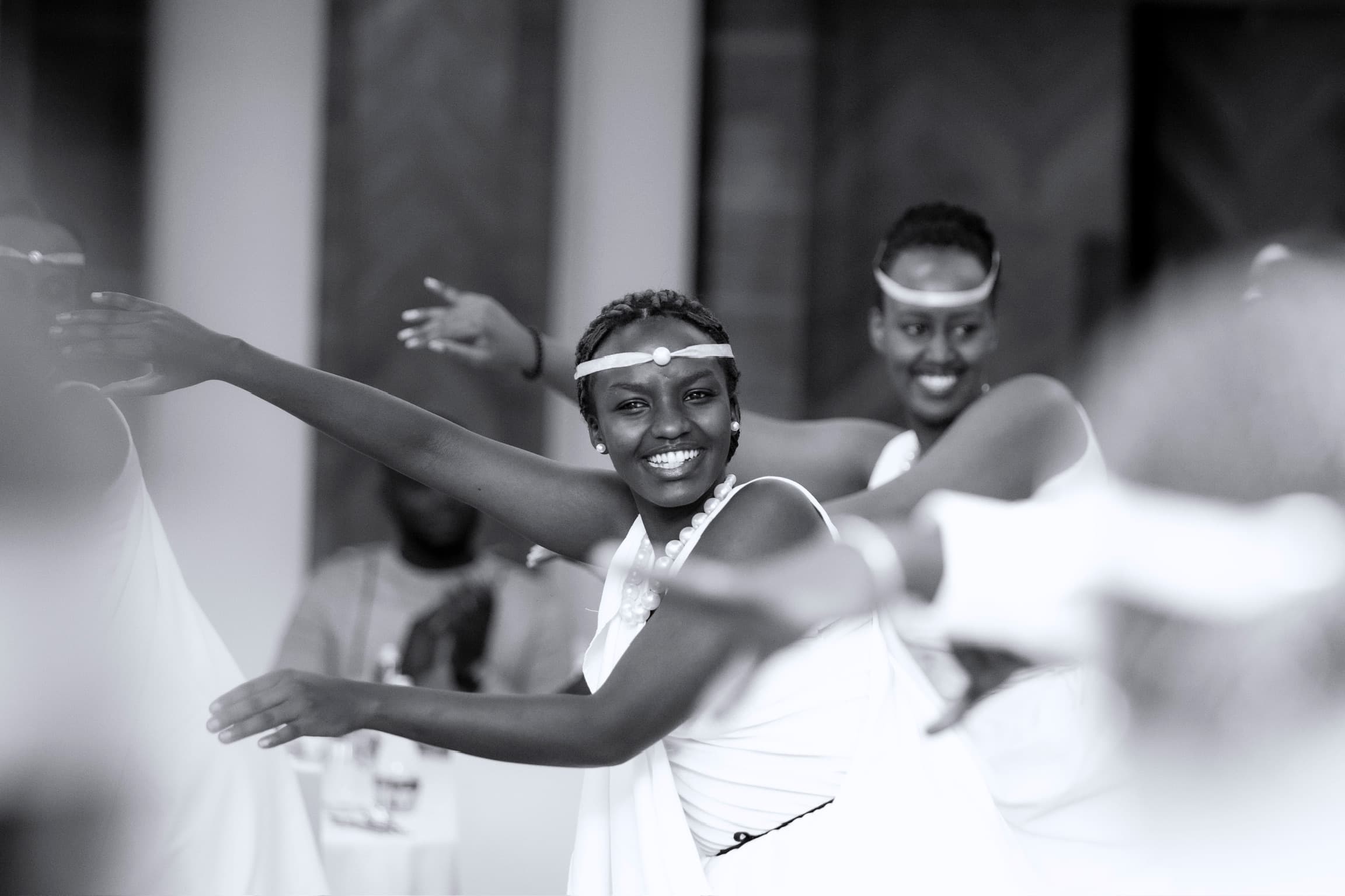 Indangamirwa performers in traditional attire